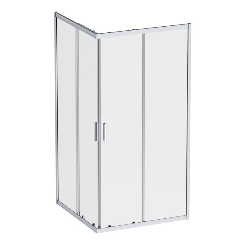 Изображение товара Душевой уголок Am.Pm Gem W90G 100x100 см раздвижная дверь хром матовый