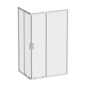 Изображение товара Душевой уголок Am.Pm Gem W90G-403-120290-MT, 120 x 90 см, стекло прозрачное, профиль хром матовый