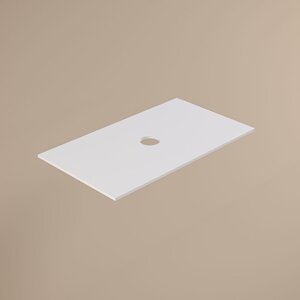 Изображение товара Столешница Allen Brau Activity 1.34021.K, 70 х 46 см, искусственный камень, белый