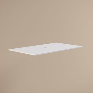 Изображение товара Столешница Allen Brau Activity 1.34023.K, 90 х 46 см, искусственный камень, белый