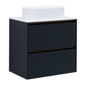 Изображение товара Подвесная тумба под раковину Allen Brau Activity 70 см антрацит матовый/олива браш Германия