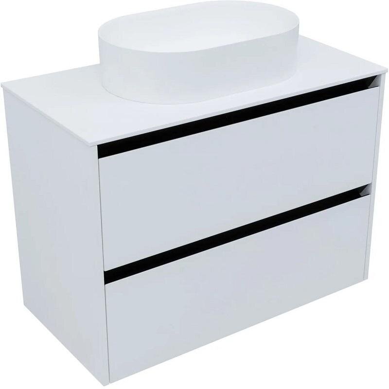 Изображение товара Тумба под раковину Allen Brau Activity 1.34005.WM 90 см, подвесная, LED подсветка