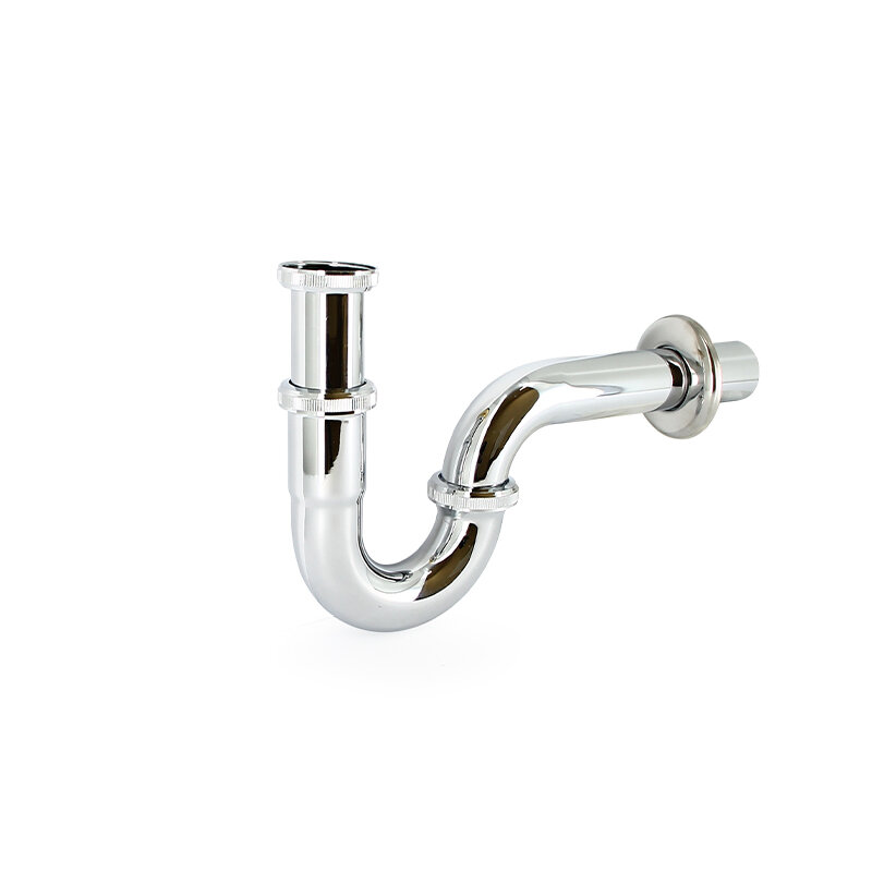 Изображение товара Сифон для раковины Uni-Flow Practic, хромированный, диаметр 1 1/4"