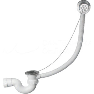 Изображение товара Слив-перелив для ванны McAlpine MRB1-NS клик-клак, хром