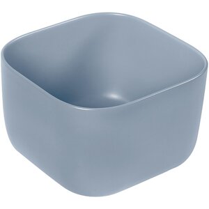 Изображение товара Раковина SantiLine SL-1111BM, фаянс, накладная, голубой матовый, 36.5 см