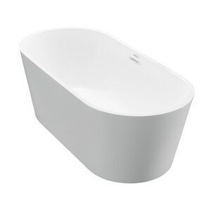 Изображение товара Ванна акриловая овальная белая BelBagno BB71-1700-BIANCO 170х80 см