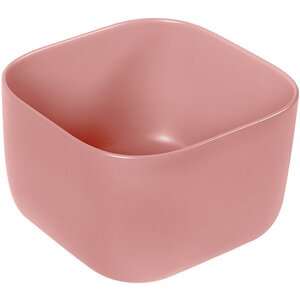 Изображение товара Раковина SantiLine SL-1111MP, 36.5 см, фаянс, накладная, цвет персиковый матовый