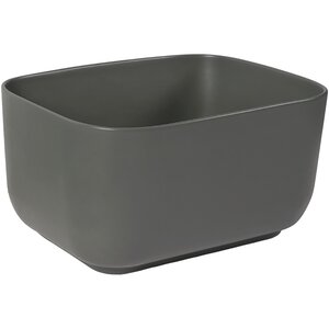 Изображение товара Раковина SantiLine SL-1112MG 46.5 см фаянс накладная серый матовый