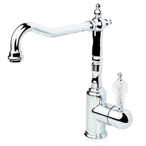 Изображение товара Смеситель для кухни Boheme Kitchen Tradizionale 103-CRST, цвет хром ручка кристаллы Swarovski