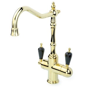 Изображение товара Смеситель для кухни Boheme Kitchen Tradizionale Oro с фильтром