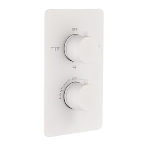 Изображение товара Смеситель для душа Boheme Cell 134-3-MW, термостатический, цвет белый матовый