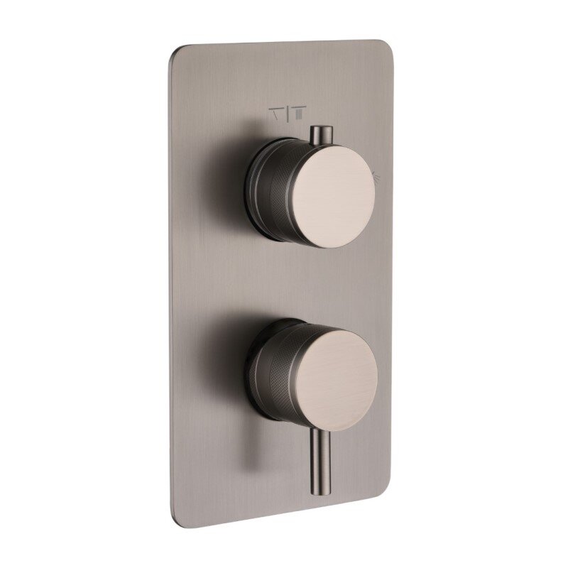 Изображение товара Смеситель душа Boheme Cell 135-2-GM графит Gun Metal однорычажный