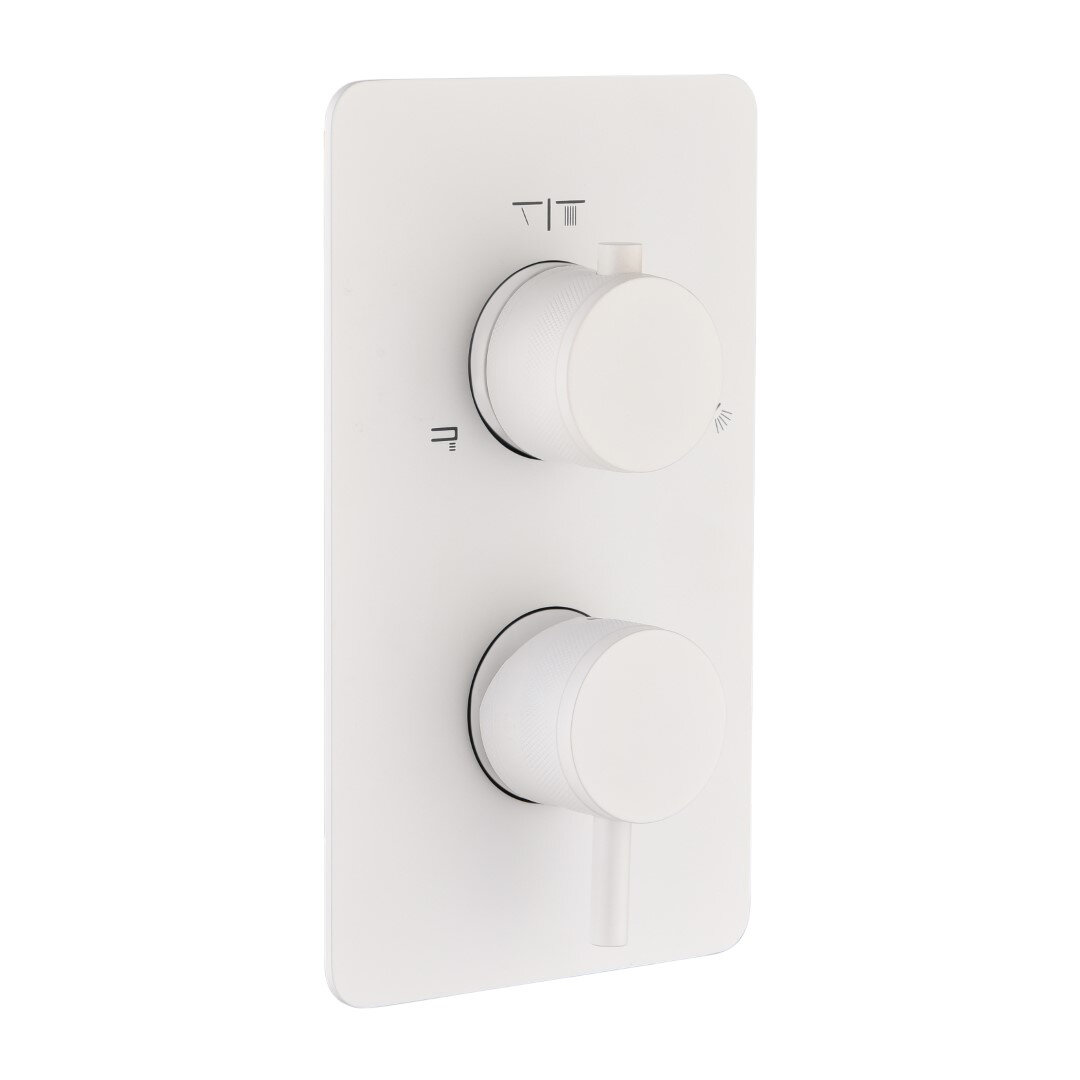 Изображение товара Смеситель для душа Boheme Cell 135-2-MW, с внутренней частью, цвет белый матовый Изображение товара Смеситель для душа Boheme Cell 135-2-MW, с внутренней частью, цвет белый матовый
