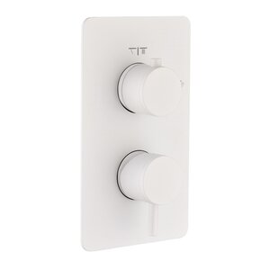 Изображение товара Смеситель для душа Boheme Cell 135-3-MW, термостатический, цвет белый