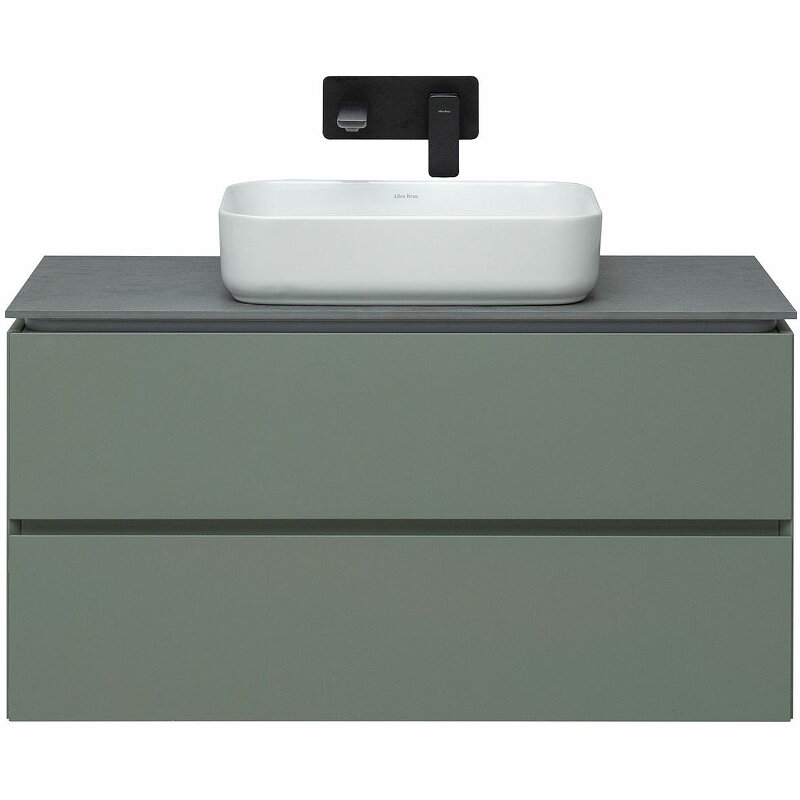 Изображение товара Подвесная тумба под раковину Allen Brau Infinity 1.21003.CGM, 100 см, олива матовая