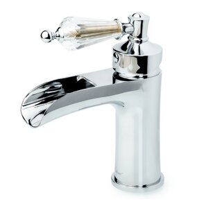 Изображение товара Смеситель для раковины Boheme Vogue 221-SW, цвет хром ручка кристаллы Swarovski