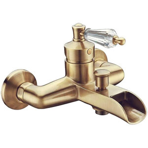 Изображение товара Смеситель для ванны Boheme Vogue 203-SW, цвет бронза ручка кристаллы Swarovski