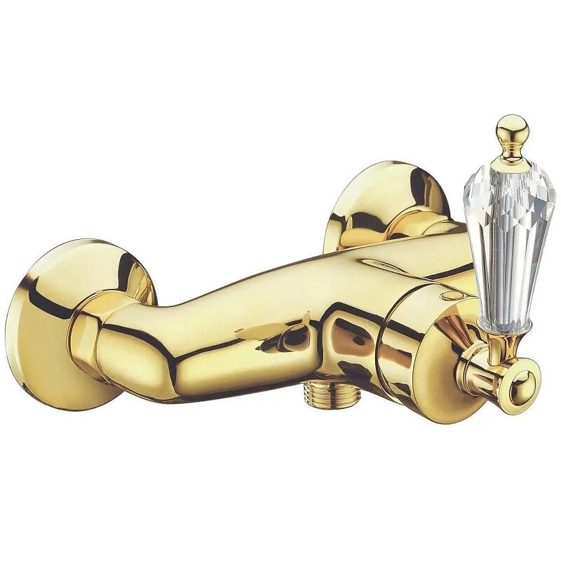 Изображение товара Смеситель для душа Boheme Vogue 214-SW золото с кристаллами Swarovski