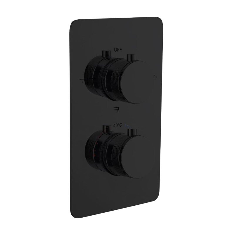 Изображение товара Смеситель для душа Boheme 134-3-B термостатический черный Изображение товара Смеситель для душа Boheme 134-3-B термостатический черный