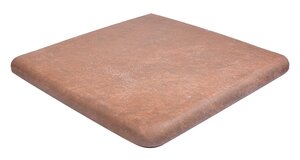 Изображение товара Ступень, керамогранит Exagres Boston Cartabon Red С0006161, 33х33 см, угловая, красный