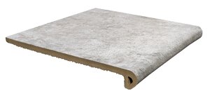 Изображение товара Ступень, керамогранит Exagres Boston Peldano Grey С0006153, 33 x 33 см, фронтальная, серый