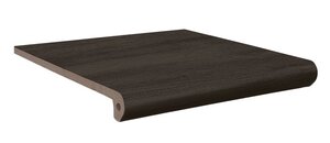 Изображение товара Ступень, керамогранит Exagres Forest Peldano Wengue С0003250, 33х33 см, фронтальная, коричневый