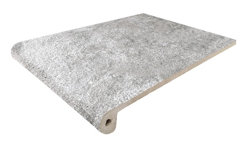 Изображение товара Керамогранит Exagres Manhattan Peldano Grey 33x24.5 см для пола и ступеней