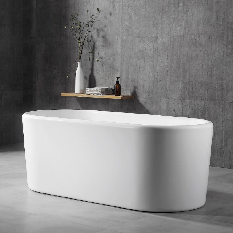 Изображение товара Ванна акриловая Abber AB9272-1.6, 160 х 70 см, цвет белый