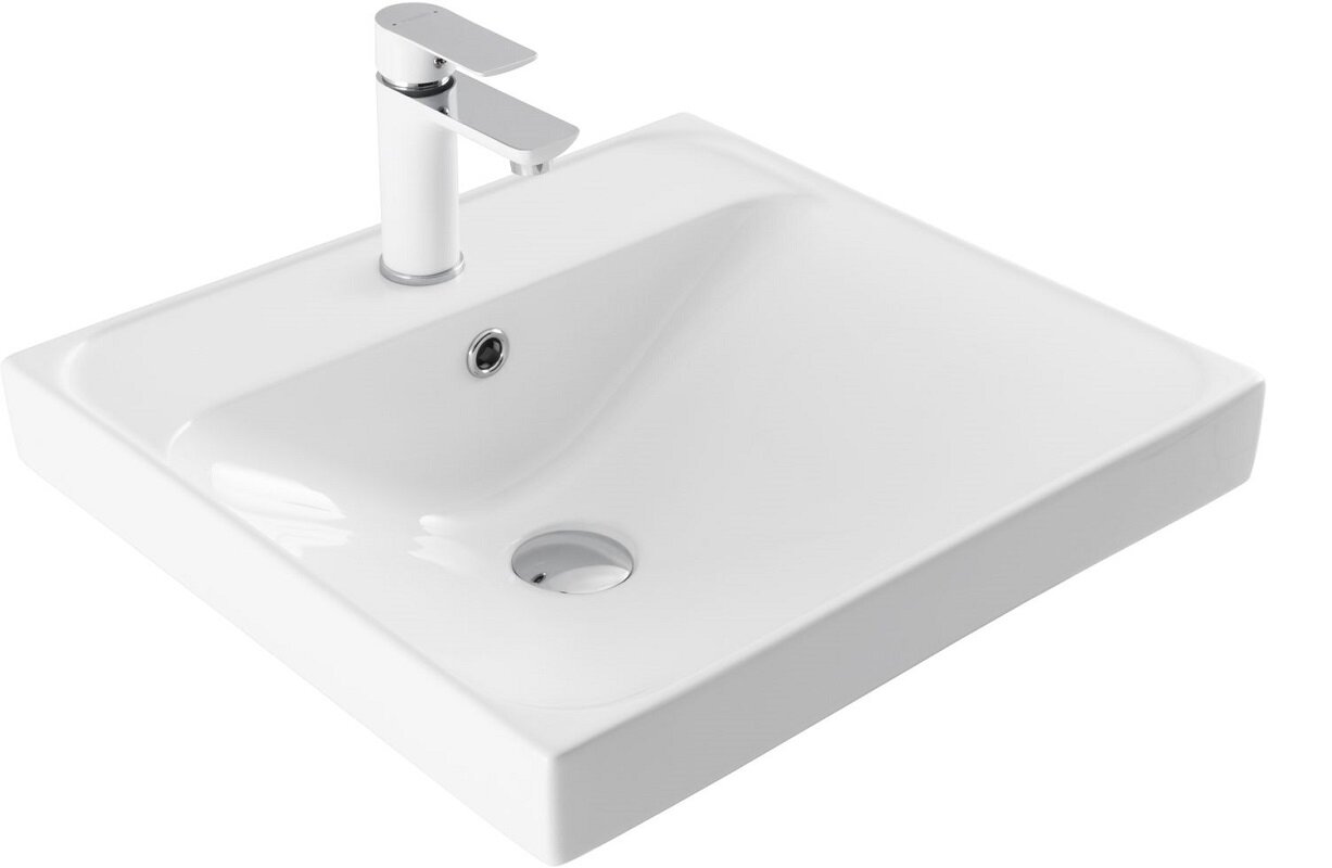 Изображение товара Раковина Aquanet Flash, 00333265, 50 см, фарфор, белая