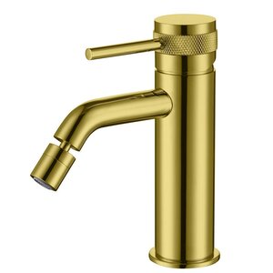 Изображение товара Смеситель Allen Brau Priority 5.31A04-GB для биде, с донным клапаном, золото