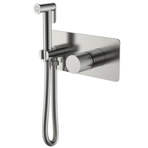 Изображение товара Гигиенический душ Boheme Stick, 127-NB.2, со смесителем, никель брашированный