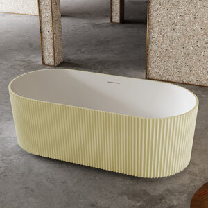 Изображение товара Ванна из искусственного камня Abber Stein AS9601MS, 170 х 75 см, цвет песочный матовый