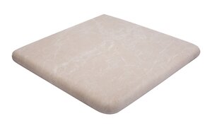 Изображение товара Ступень, керамогранит Exagres Nevada Cartabon Limestone С0005532, 33х33 см, угловая, бежевый