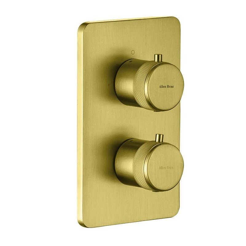 Изображение товара Термостатический смеситель для ванны и душа Allen Brau Priority 5.31213-GB золото