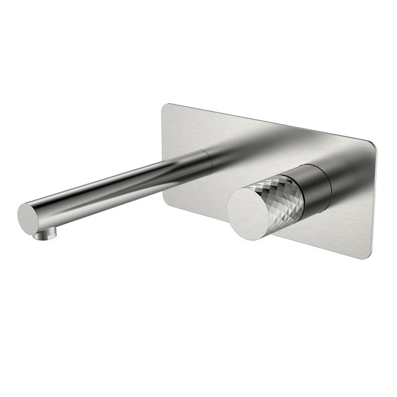 Изображение товара Смеситель для раковины Boheme Stick 125-NB никель брашированный однорычажный