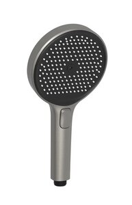 Изображение товара Душевая лейка Sancos Nok SC6001GG 3 режима диаметр 130 мм вороненая сталь черный матовый