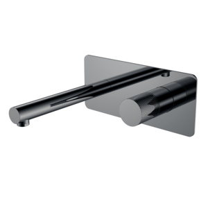 Изображение товара Смеситель для раковины Boheme Stick 125-SGM.2, цвет графит Shine Gun Metal c ручкой Touch