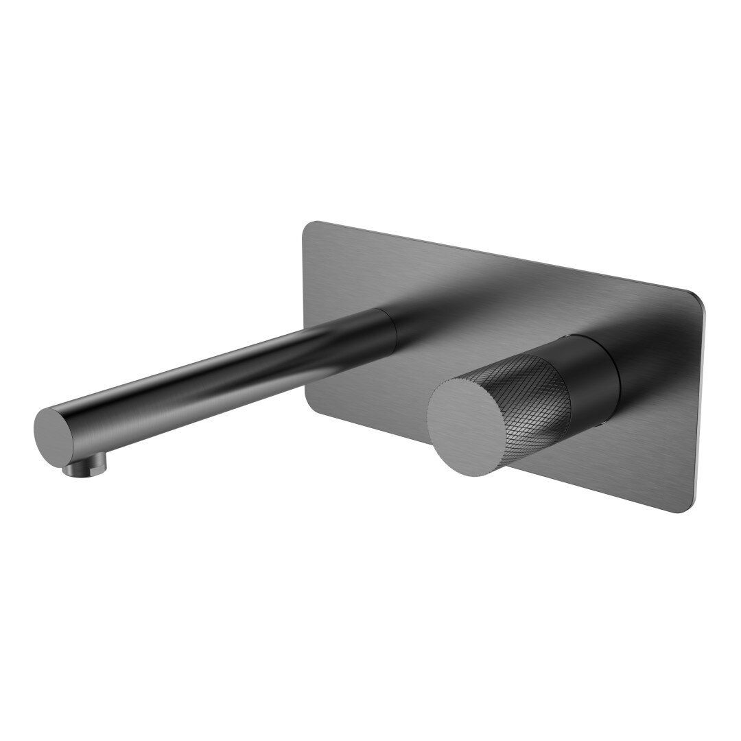 Изображение товара Смеситель для раковины Boheme Stick 125-GM.2, цвет графит Shine Gun Metal c ручкой Touch Изображение товара Смеситель для раковины Boheme Stick 125-GM.2, цвет графит Shine Gun Metal c ручкой Touch