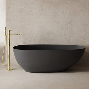 Изображение товара Карбоновая ванна Abber Karbon AK9011-1.7, 170 х 80 см, цвет черный