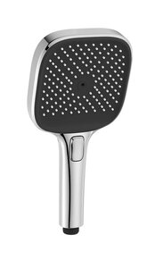 Изображение товара Душевая лейка Sancos Nok SC6002CH-B, 3 режима, цвет хром/черный матовый