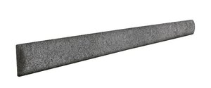 Изображение товара Керамогранит Exagres Opera Remate Peldano Recto Iron С0003909, 3 x 33 см, боковина ступени, серый