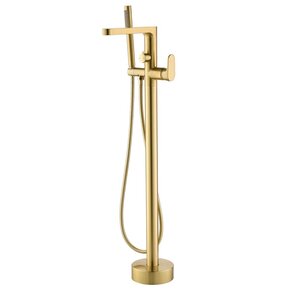 Изображение товара Смеситель для ванны Boheme Spectre 459-MG, напольный, цвет золото матовое