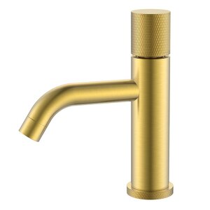 Изображение товара Смеситель для раковины Boheme Stick 121-MG.2, цвет золото матовое c ручкой Touch