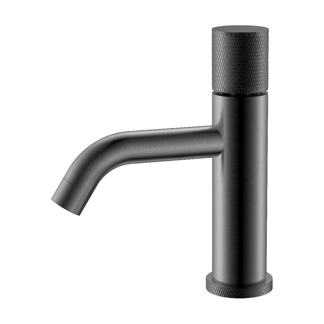 Изображение товара Смеситель для раковины Boheme Stick 121-GM.2, цвет графит Gun Metal c ручкой Touch