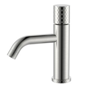 Изображение товара Смеситель для раковины Boheme Stick 121-NB с ручкой Diamond, никель