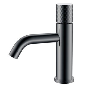 Изображение товара Смеситель для раковины Boheme Stick 121-SGM графит глянцевый Shine Gun Metal