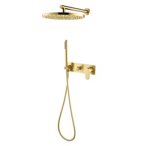 Изображение товара Душевая система Boheme Spectre 454-MG, цвет золото матовое