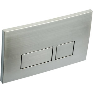 Изображение товара Клавиша смыва Boheme 664-NB механическая никель брашированный встроенная двухрежимная