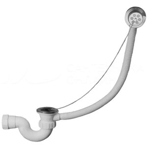 Изображение товара Слив-перелив для ванны McAlpine MRB5, хром