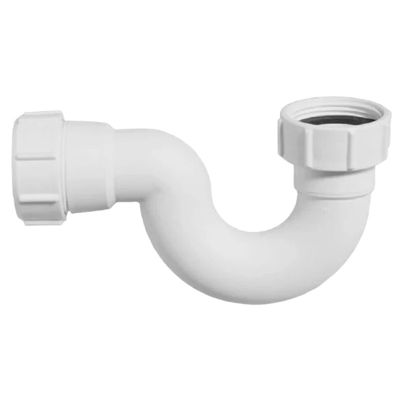 Изображение товара Сифон для ванны McAlpine MRB6 трубный 40 мм белый - надежное подключение